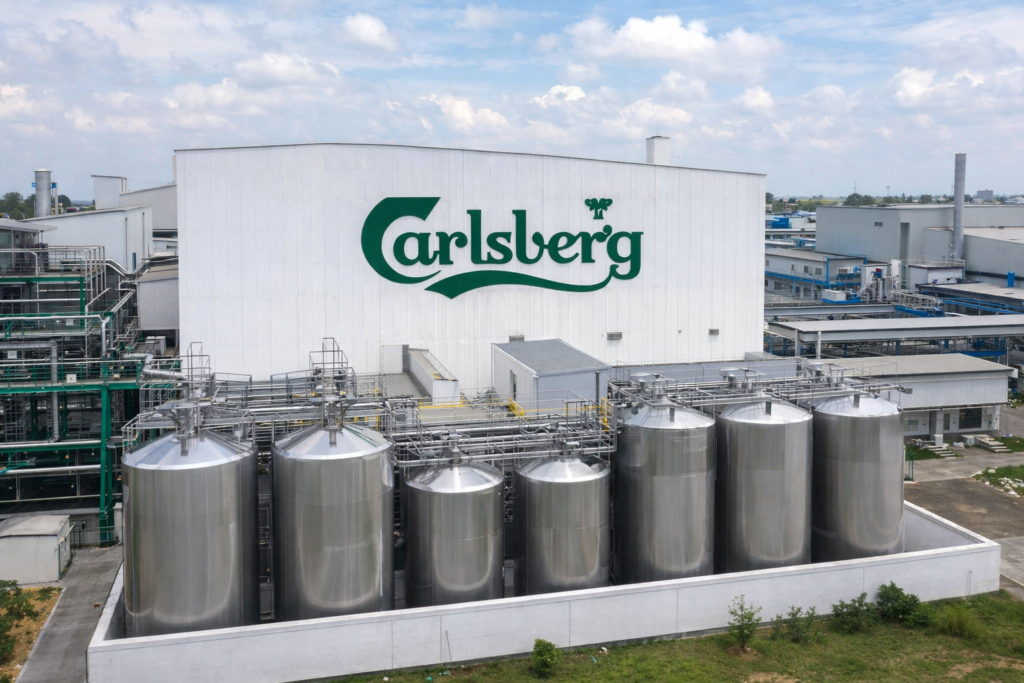 Carlsberg India brewery manufacturing facility before IPO listing