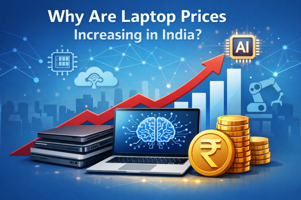 Laptop Prices Rising in India due to AI Demand and Semiconductor Shortages